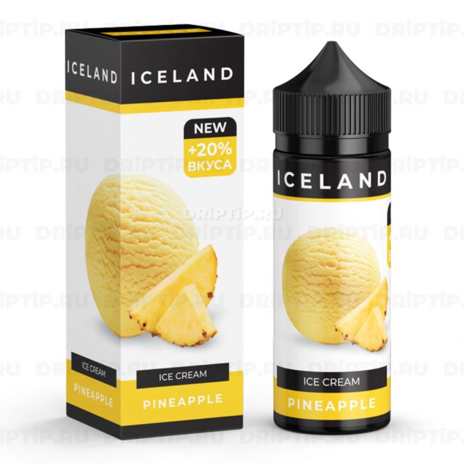Жидкость Iceland Ice Cream - Pineapple Жидкость Iceland Ice Cream - Pineapple