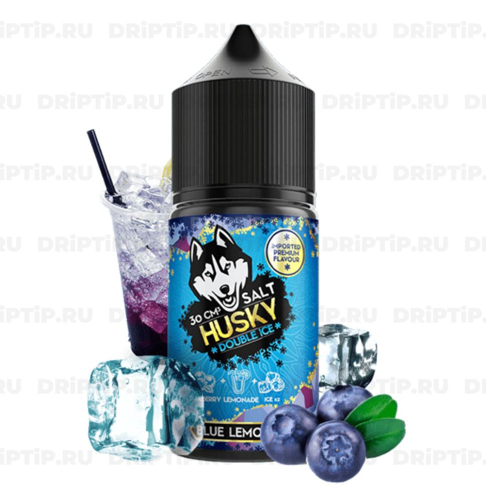 Жидкость Husky Import Double Ice - Blue Lemonade (конструктор)