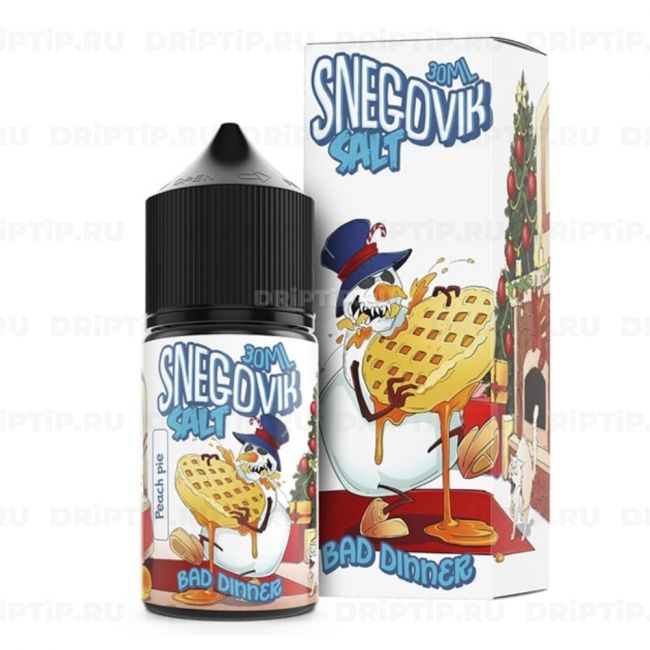Жидкость Snegovik Salt - Bad Dinner 