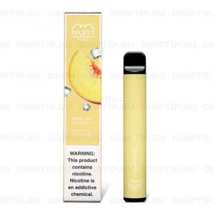Одноразовая электронная сигарета Puff Bar Plus - Ледяной персик Одноразовая электронная сигарета Puff Bar Plus - Ледяной персик
