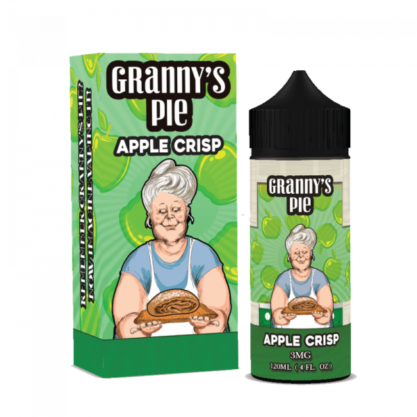VAPE BREAKFAST CLASSICS Granny's Pie Apple Crisp 3mg 120ml VAPE BREAKFAST CLASSICS Granny's Pie Apple Crisp 3mg 120ml