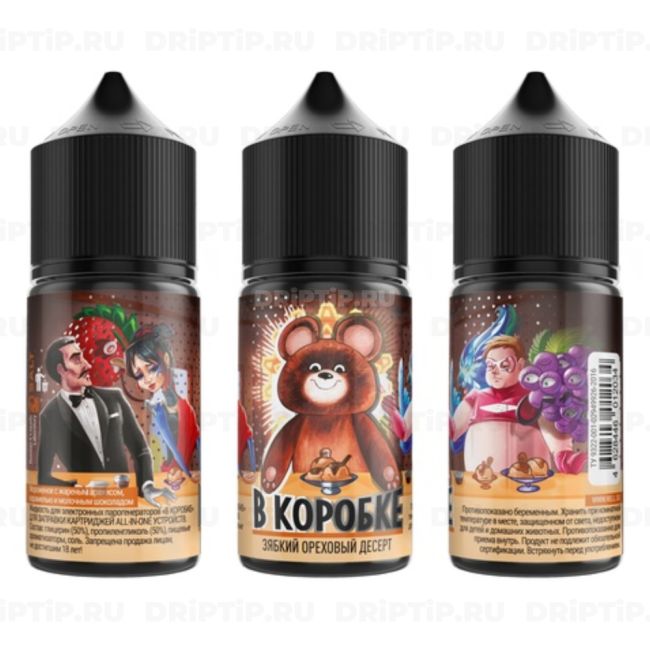 Жидкость В КОРОБКЕ - Зябкий Ореховый Десерт Жидкость В КОРОБКЕ - Зябкий Ореховый Десерт