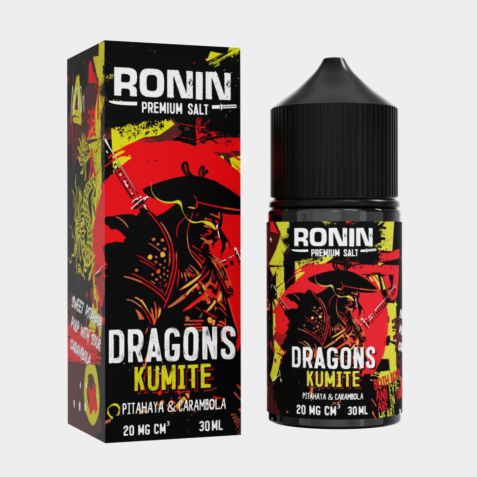 Жидкость RONiN Premium Salt - Dragons Kumite
