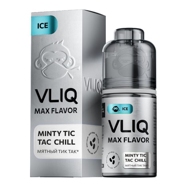 Жидкость Max Flavor Ice Salt - Мятный Тик Так 