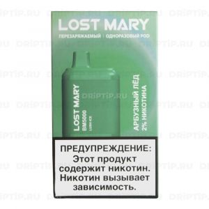 Lost Mary BM5000 - Арбузный Лед Lost Mary BM5000 - Арбузный Лед