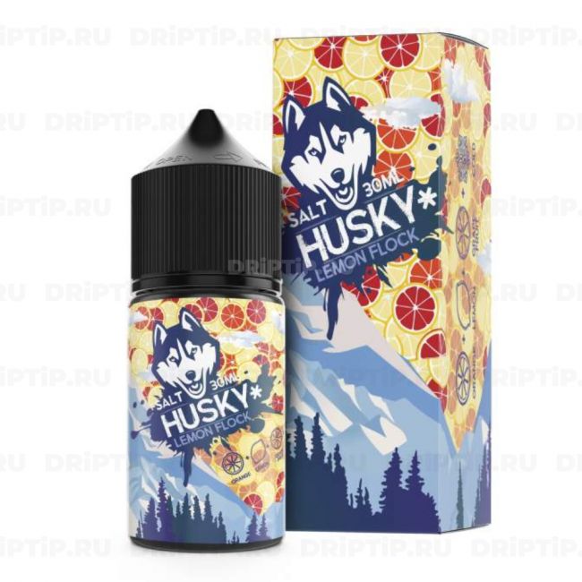 Жидкость Husky Salt - Lemon Flock 