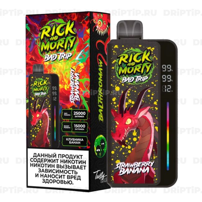 Rick and Morty Bad Trip 25000 - Клубника Банан