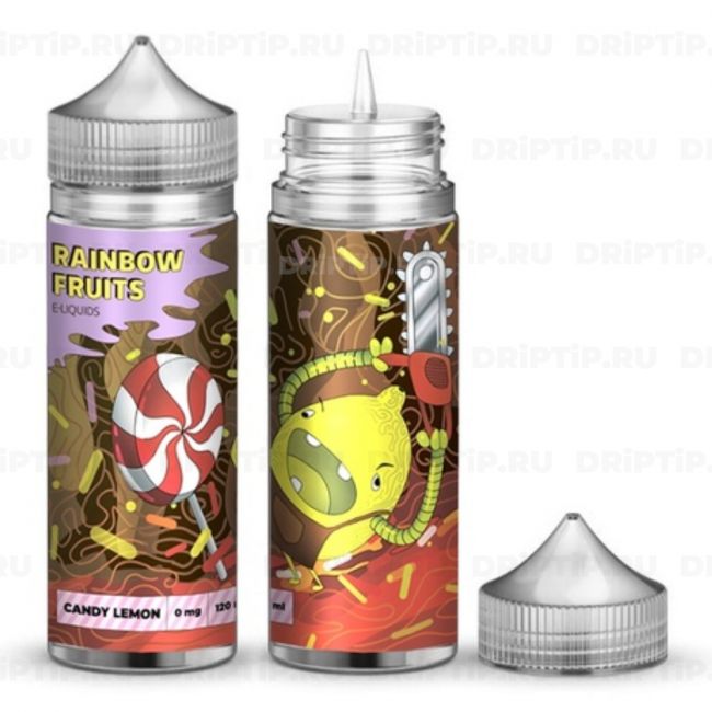 Жидкость Rainbow Fruits - Candy Lemon Жидкость Rainbow Fruits - Candy Lemon