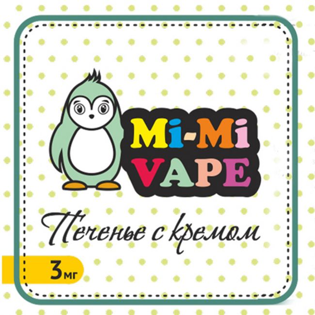 Mi-Mi Vape - Печенье с кремом / Пингвинчик