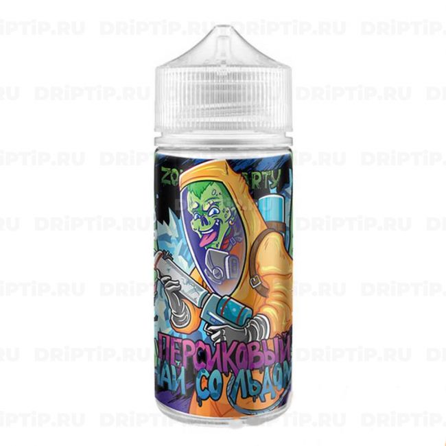 Жидкость Zombie Party Персиковый чай со льдом 3mg, 120ml Жидкость Zombie Party Персиковый чай со льдом 3mg, 120ml
