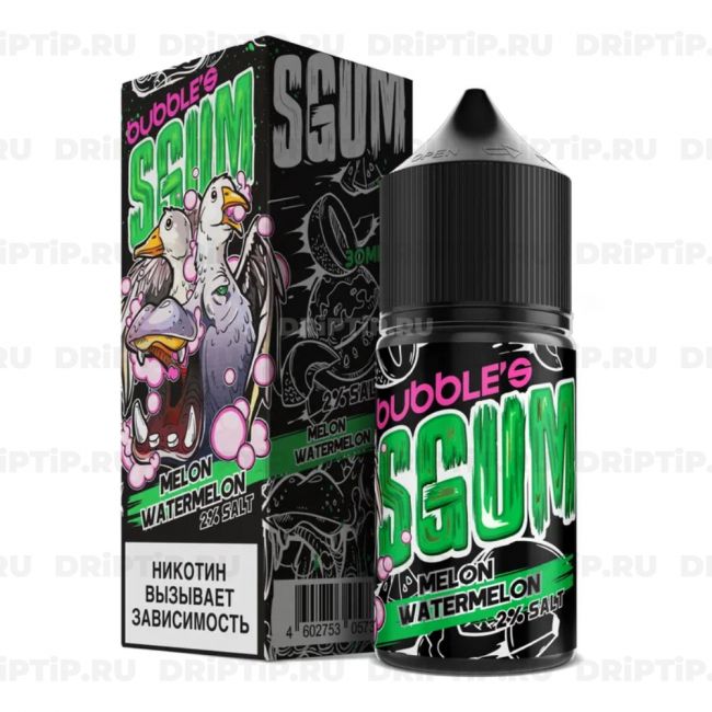 Bubbles SGUM Salt - Арбузно-Дынная Жвачка
