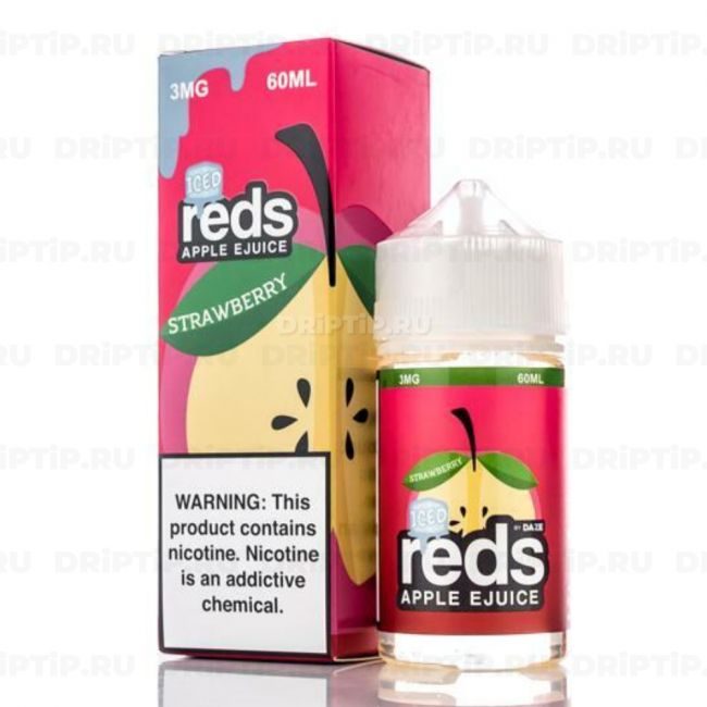 7 Daze Reds - Apple Strawberry Iced 7 Daze Reds - Apple Strawberry Iced
