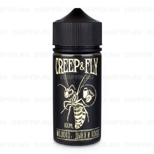 Жидкость Creep&Fly - Молоко Дыня Кокос 