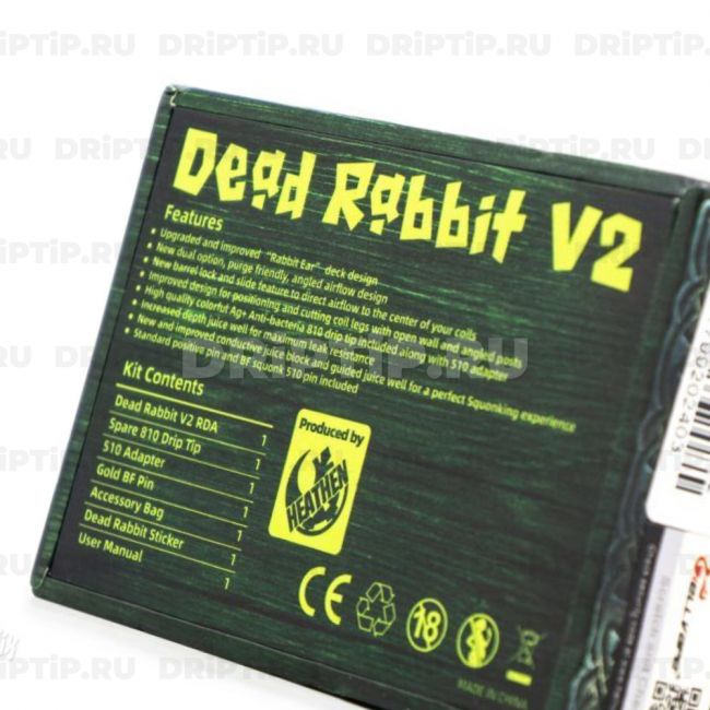 Hellvape Dead Rabbit v2 RDA Hellvape Dead Rabbit v2 RDA