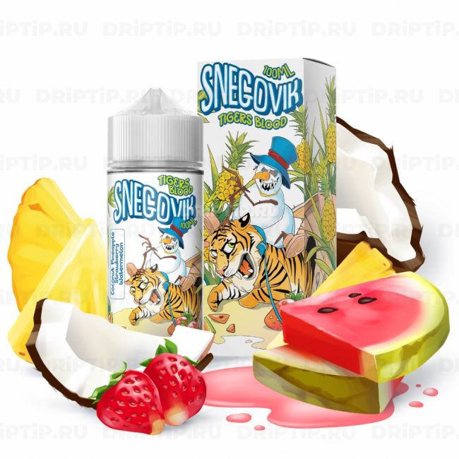 Жидкость Tigers Blood - Snegovik Жидкость Tigers Blood - Snegovik