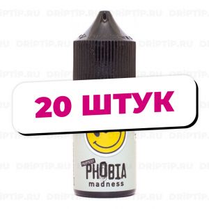 Phobia Salt - Madness (20 штук / упаковка) Срок годности до 12.2025 Phobia Salt - Madness (20 штук / упаковка) Срок годности до 12.2025
