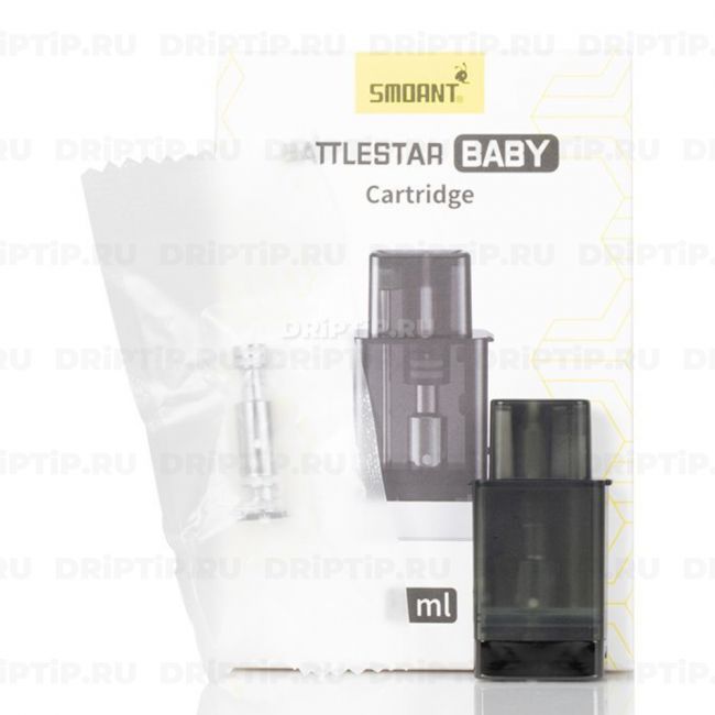 Картридж Smoant Battlestar Baby (с испарителями) Картридж Smoant Battlestar Baby (с испарителями)