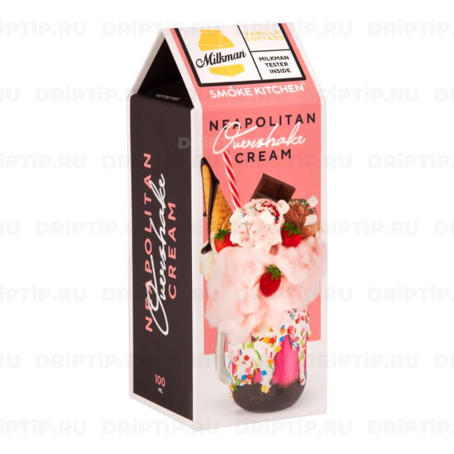 Жидкость Overshake + Milkman - Neapolitan Cream Жидкость Overshake + Milkman - Neapolitan Cream