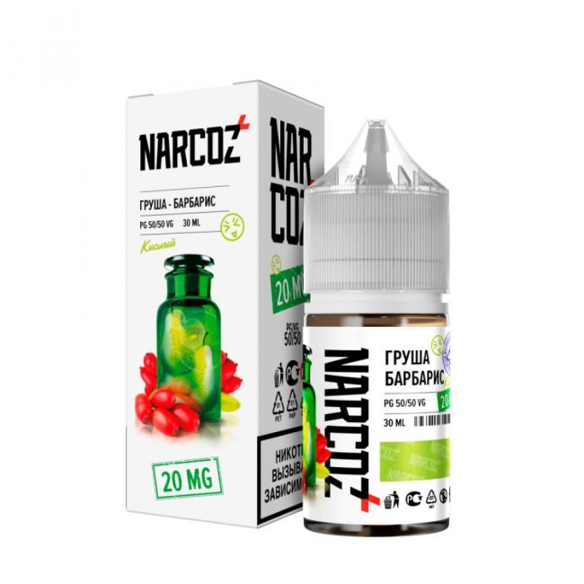 Жидкость Narcoz Salt - Груша Барбарис Кислые 