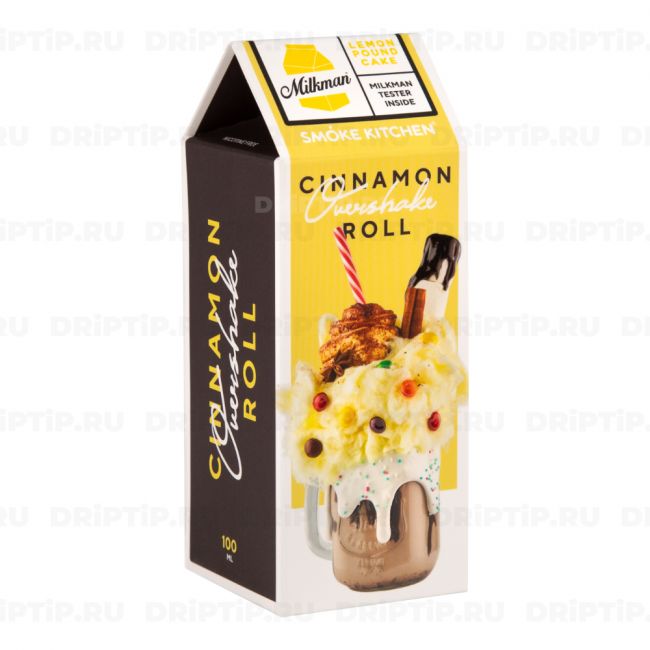 Жидкость Overshake + Milkman - Cinnamon Roll Жидкость Overshake + Milkman - Cinnamon Roll