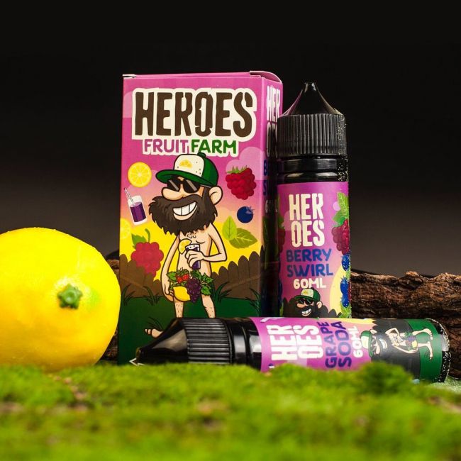 HEROES FruitFarm Pack 60ml+60ml 3mg