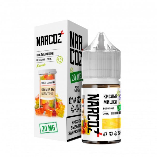 Жидкость Narcoz Salt - Кислые Мишки Жидкость Narcoz Salt - Кислые Мишки