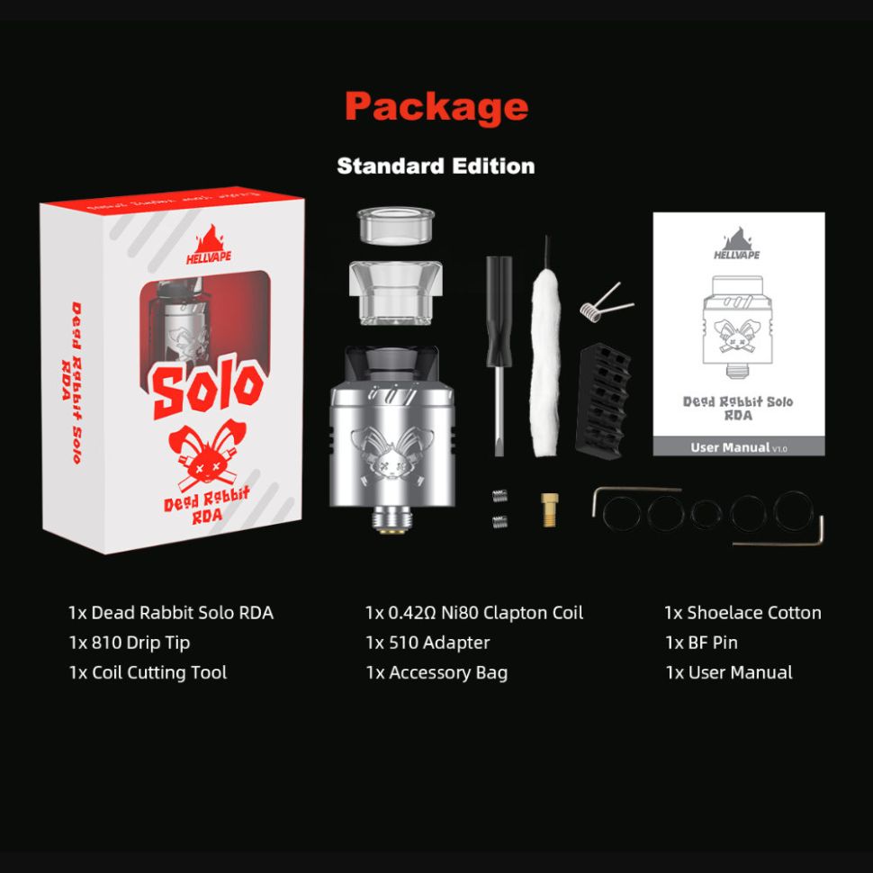 Hellvape Dead Rabbit Solo RDA