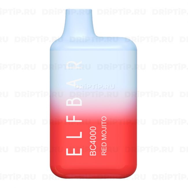 Elf Bar 4000 - Красный Мохито